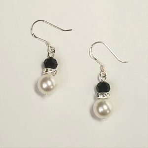 Tuxedo Earrings